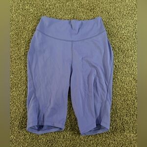 Women's Blue Athletic Shorts